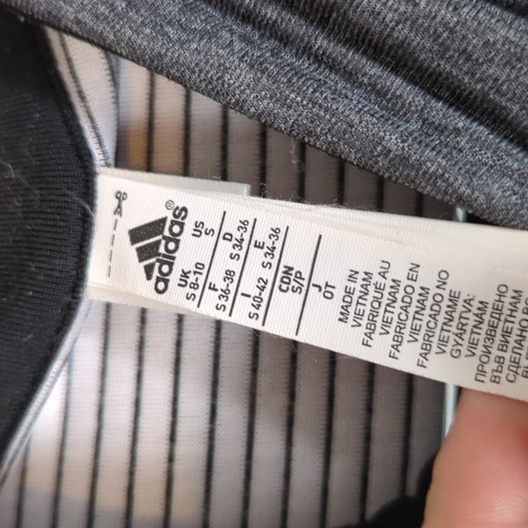 Adidas Women's Black & Gray Athletic Performance Tennis Pullover‎ Size S - Picture 5 of 6